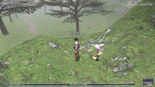 西ロンフォールの崖上にある？？？