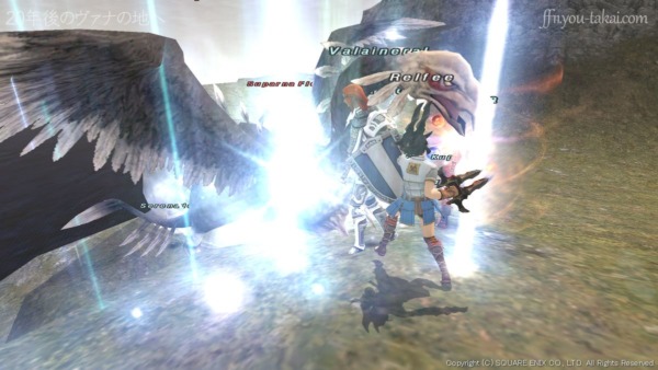 大きな鳥が2匹現れました