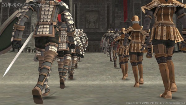 凱旋した兵士たち