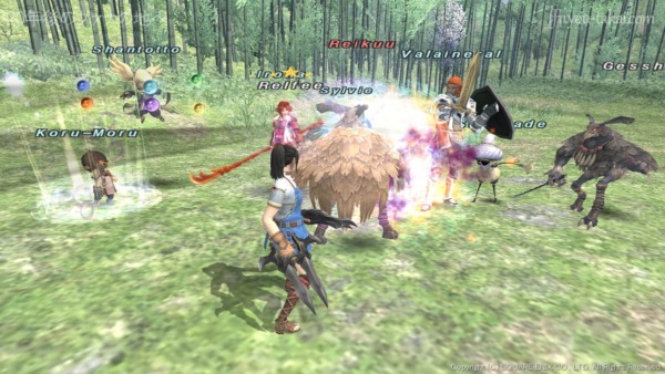 Babbling Brookからバトルフィールド「天狗の舞（レイクウ戦）」へ