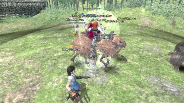 レイクウとゲッショーが分身を始める