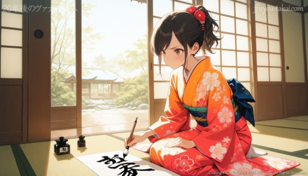 メルフィー2026年の書初め