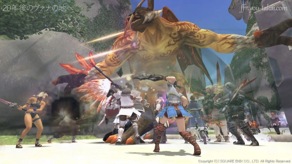 ヴァナ・ディールの異変を調査せよ:ル・オンの庭のKirin